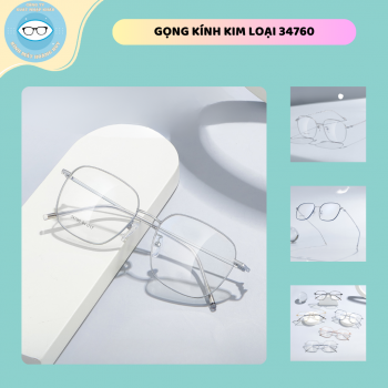 Gọng kim loại mã 34760